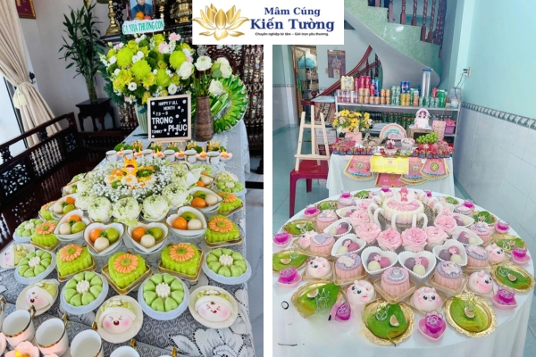 Dịch vụ mâm cúng đầy tháng cho bé