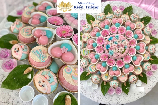 Dịch vụ mâm cúng đầy tháng cho bé