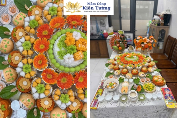 Dịch vụ mâm cúng đầy tháng cho bé