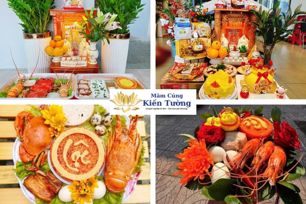Hình ảnh mâm cúng Thần Tài