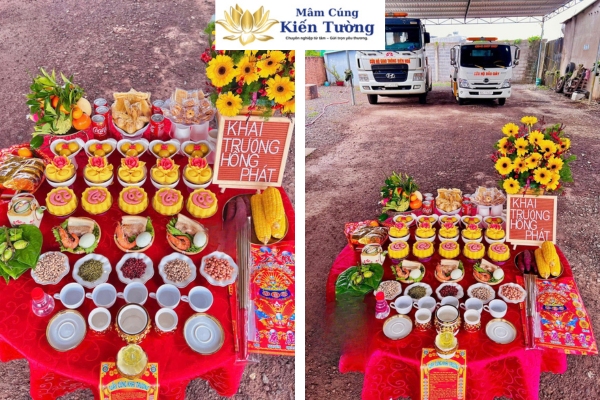 Giới thiệu dịch vụ mâm cúng khai trương tại TPHCM của Kiến Tường Giới thiệu dịch vụ mâm cúng khai trương tại TPHCM của Kiến Tường