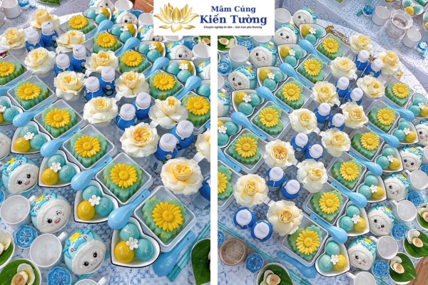 Dịch vụ mâm cúng căn 6 tuổi trọn gói của Kiến Tường Dịch vụ mâm cúng căn 6 tuổi trọn gói của Kiến Tường