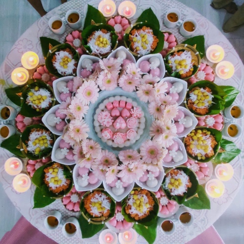 mâm cúng căn 9 tuổi cho bé gái