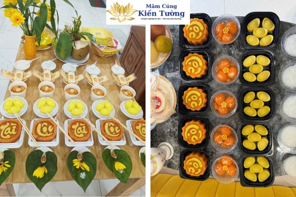 Dịch vụ mâm cúng động thổ chay của Kiến Tường Dịch vụ mâm cúng động thổ chay của Kiến Tường