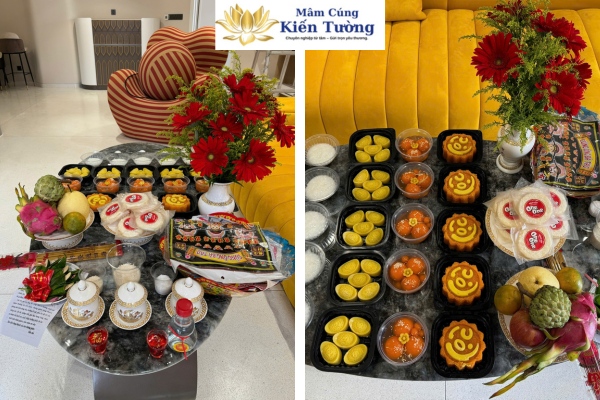 Cách chuẩn bị và sắp xếp mâm lễ chay nhập trạch đúng chuẩn