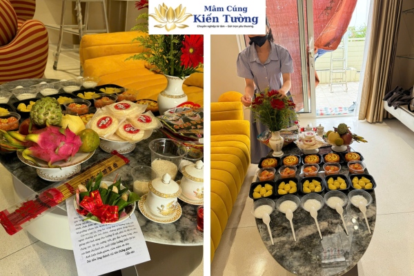 Mâm cúng chay vào nhà mới gồm những gì?