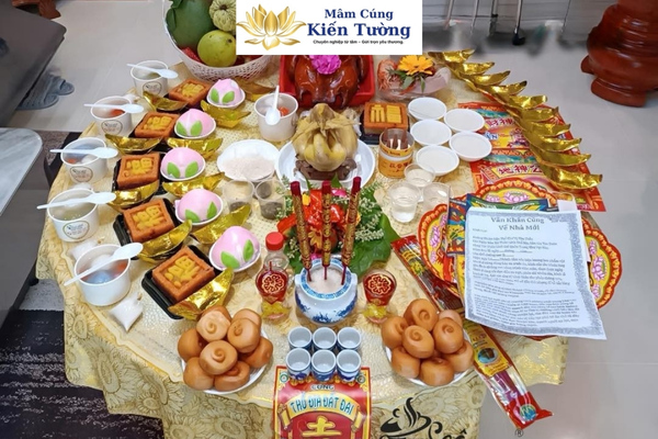 Hình ảnh mâm cúng về nhà mới Hình ảnh mâm cúng về nhà mới