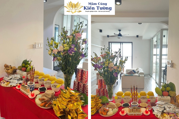 Hình ảnh mâm cúng về nhà mới Hình ảnh mâm cúng về nhà mới