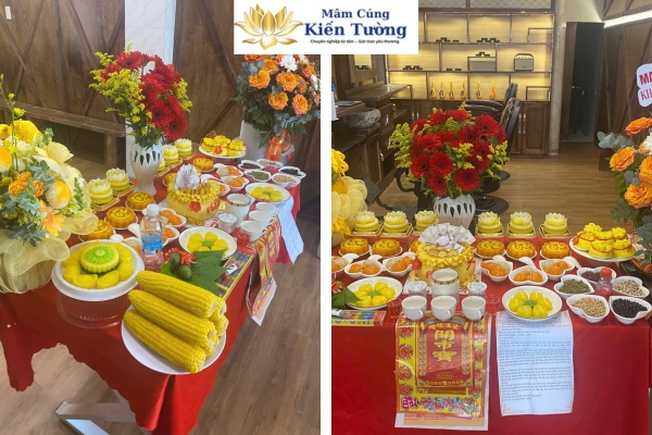 Giới thiệu về mâm cúng khai trương tiệm tóc của Kiến Tường Giới thiệu về mâm cúng khai trương tiệm tóc của Kiến Tường