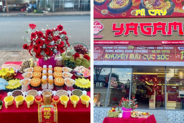 Đơn vị cung câp mâm cúng khai trương nhà hàng uy tín