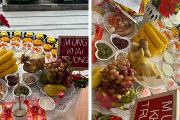 Cách đặt gà cúng khai trương hướng đúng phong thủy