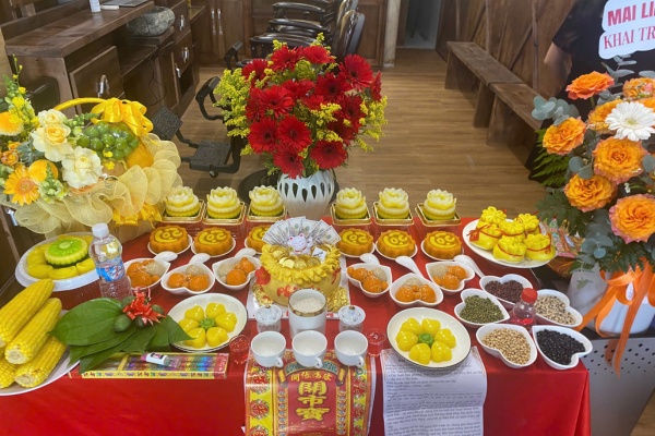 Cúng khai trương không có 5 loại đậu có sao không?