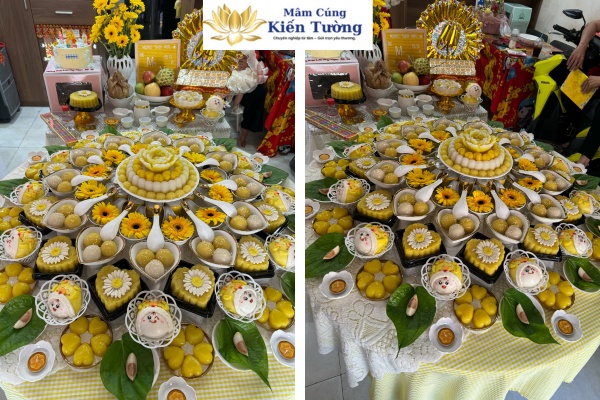 Vì sao nhiều gia đình chọn tone vàng cho lễ đầy tháng bé gái?