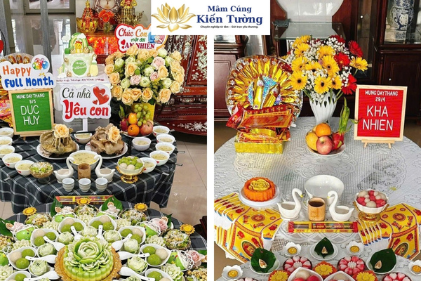 Bông cúng đầy tháng bé trai. Bông cúng đầy tháng bé trai.