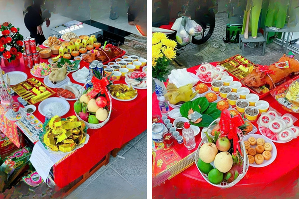 Mâm cúng tất niên gói cao cấp