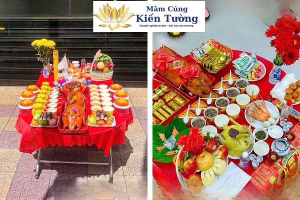 Lợi ích khi chọn mâm cúng tất niên cửa hàng của Kiến Tường.