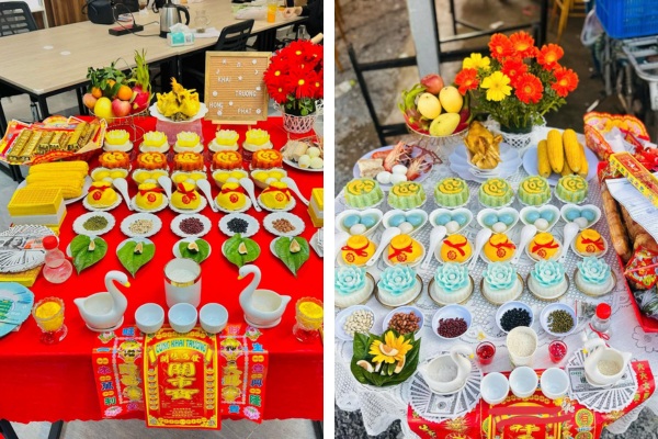 Mâm cúng khai trương theo yêu cầu Mâm cúng khai trương theo yêu cầu