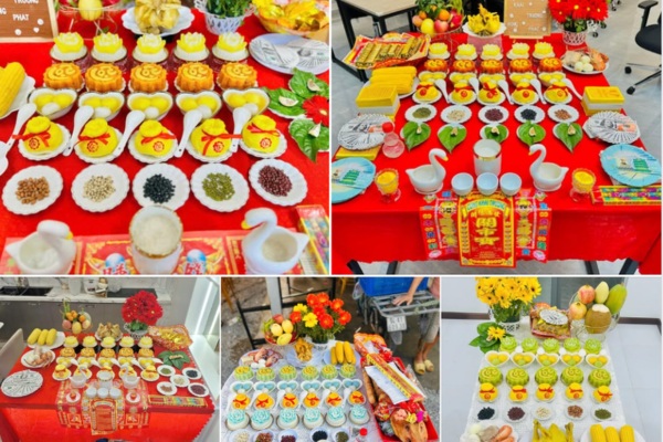 Hình ảnh mâm cúng khai trương Hình ảnh mâm cúng khai trương